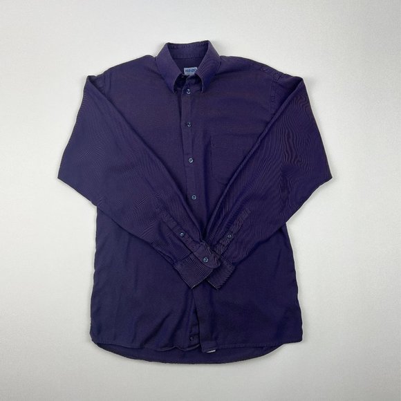 Vintage Kenzo Homme Purple Shirt M - Picture 1 of 6